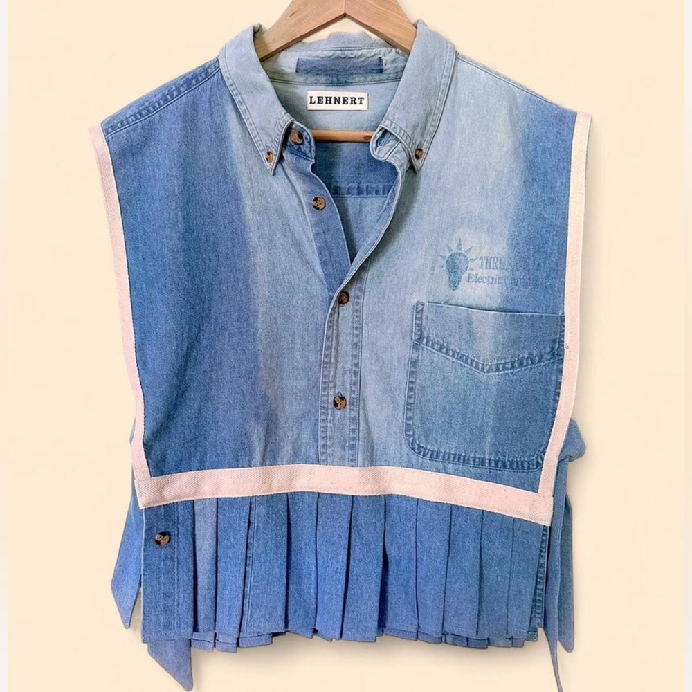 Lehnert Denim Upcycled Top